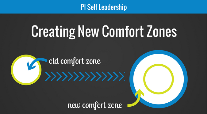 Creating new comfort zones
