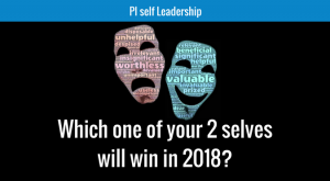 Which one of your 2 selves will win in 2018? Potential Self vs Destructive Self